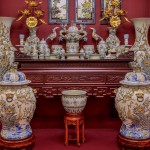 Bộ đồ thờ men rạn tiêu chuẩn