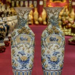 Lọ lộc bình men rạn tiêu chuẩn Phúc Đức kênh bong