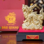 Kim Long Thịnh Vượng men hoàng thổ vẽ vàng nhỏ