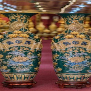 Lọ Lộc bình Họa tiết Phúc lộc thọ